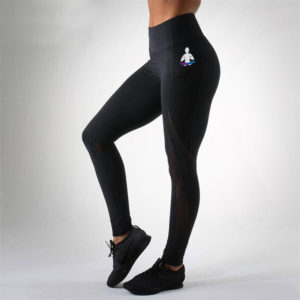 Onyx Obsidian Premium Black Leggings